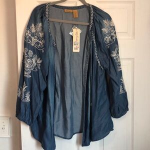 Wrangler button up never worn